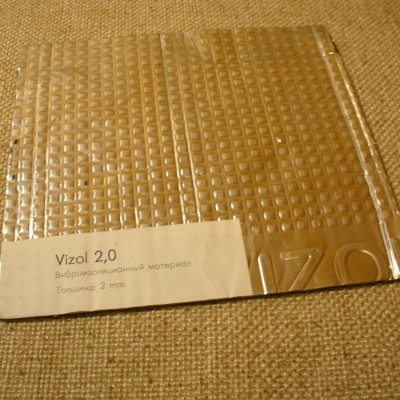 Виброизоляция Vizol 2,3,4 мм 37х50 50х70